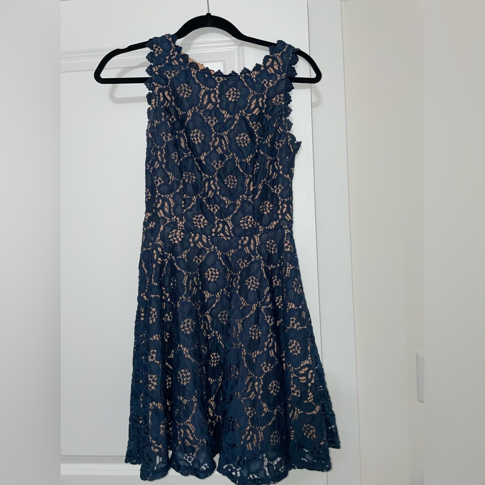 Blue dress